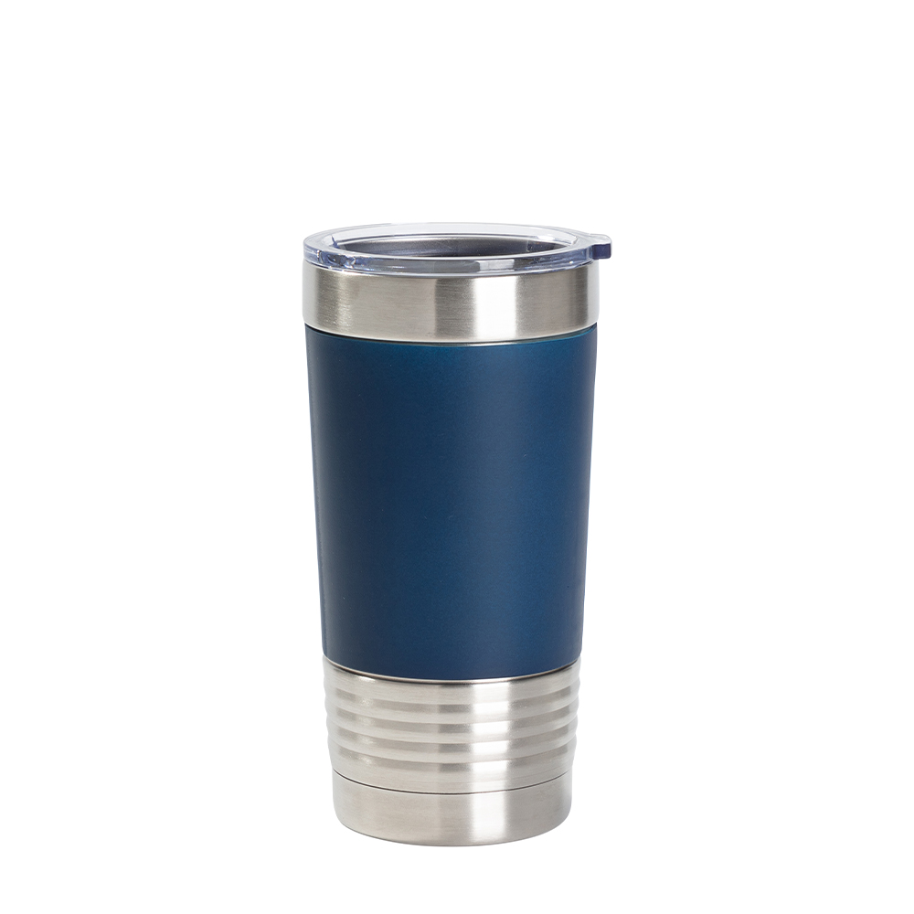 Mugzie -Bulk Custom Printed Double-Wall Stainless Steel 20oz Thermal  Tumbler with Full Color Wrap