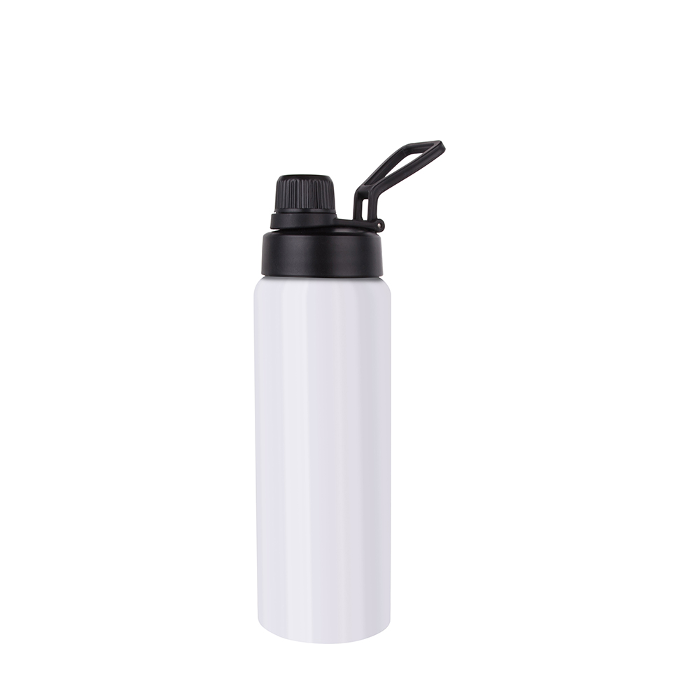 Ultra-Light Stainless Steel Water Bottle with Straw Lid, 25OZ / 750ML