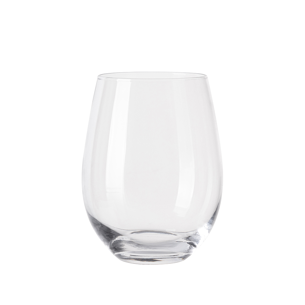 Craft Express 4 Pack 17oz Sublimation Frosted Stemless Wine Glasses