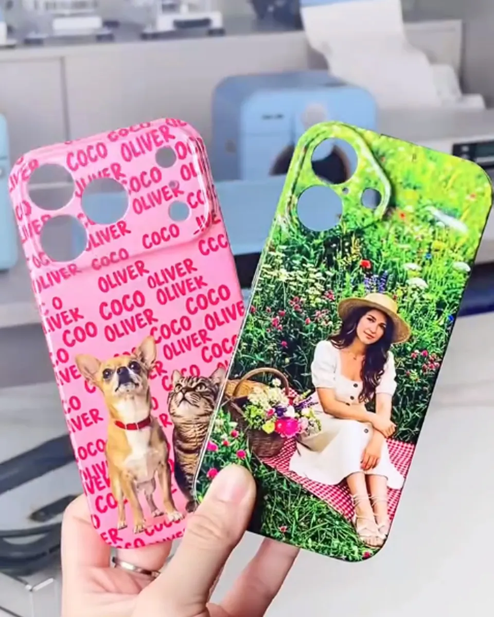 Sublimation phone case customization project