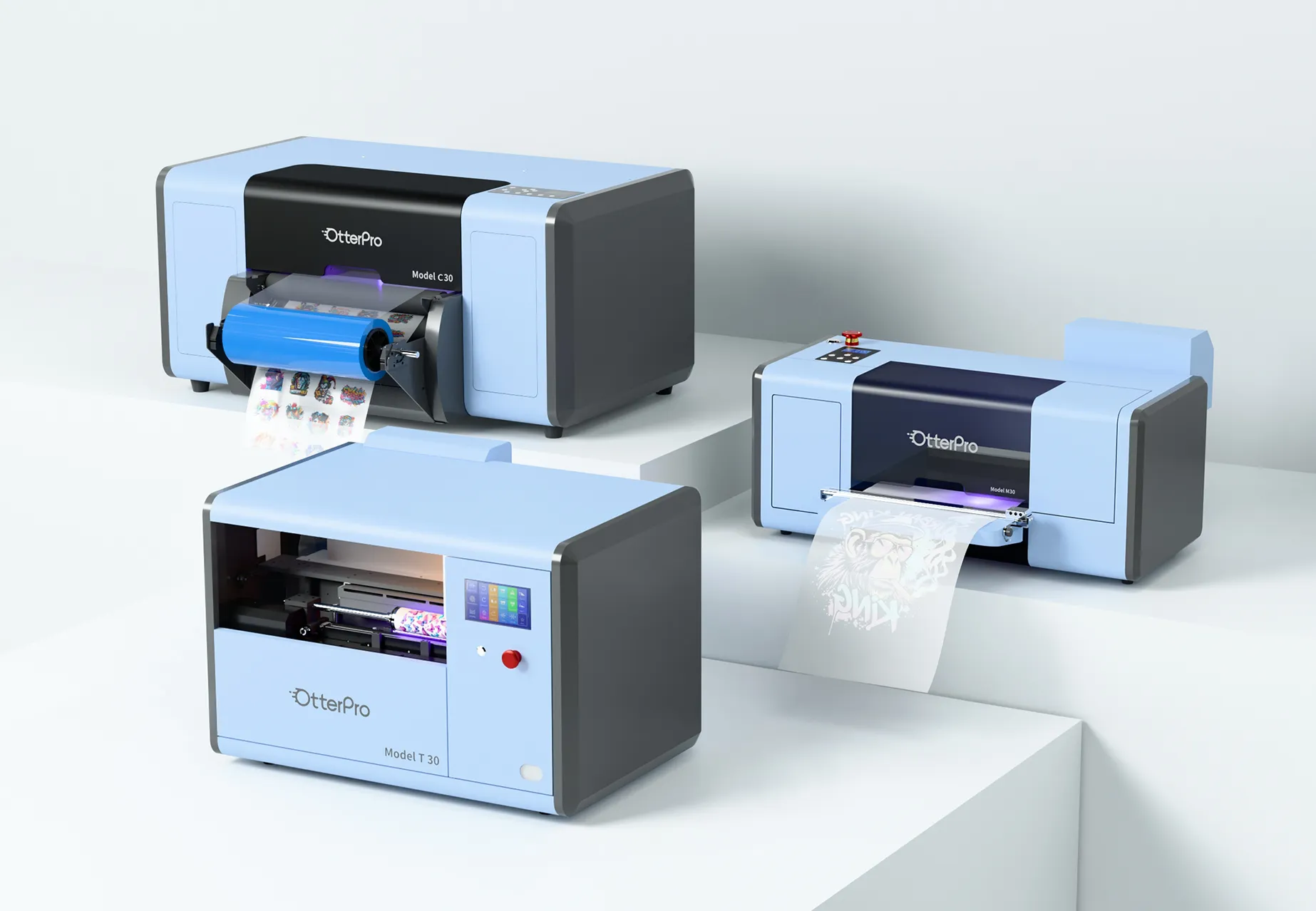 OtterPro DTF and UV printers for professional customization workflows