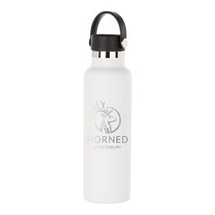 600ml Powder Coated Sports Bottle(Other,Common Blank,White)