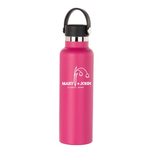 600ml Powder Coated Sports Bottle(Other,Common Blank,Purple Red)