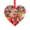 Aluminum Heart Ornament(7.6*7.6cm)