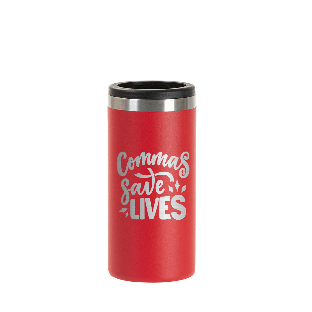 12oz. 2-in-1 Can Cooler Tumbler  Aluminum & Stainless Steel 