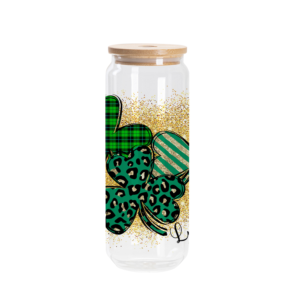VEVELU 30 Pack Sublimation Glass Cups with Lids and Straws 16oz Shimmer  Sublimation Beer Glasses Can Blanks Tumblers Sparkling Iridescent Glass  Cups