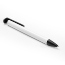 Sublimation Ballpoint Pen with Shrink Wrap (White Alu Cover &amp; Phone Holder)