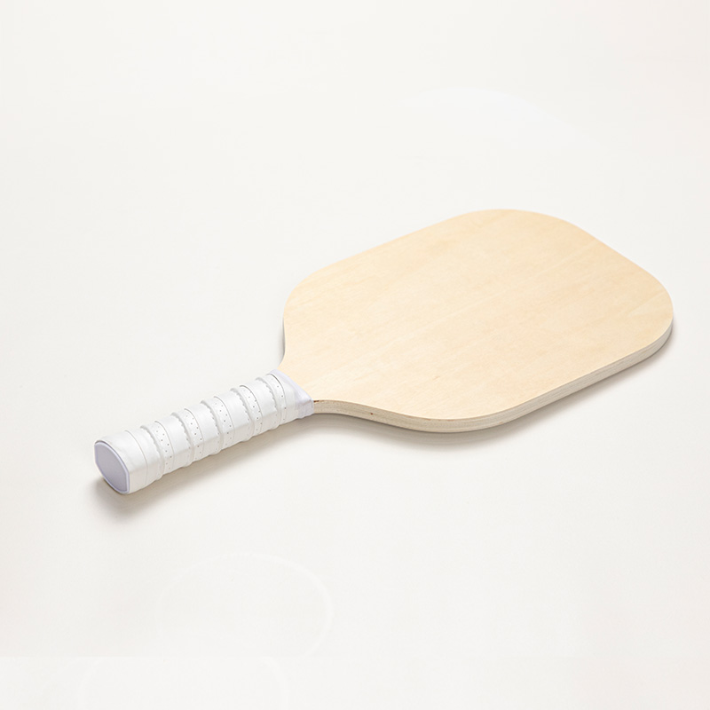 Elite Sublimation Plywood Pickleball Paddle White and Wood (190*395*10mm)