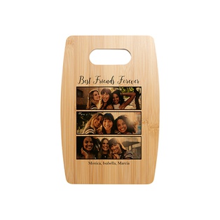 Sublimation Curved Bamboo Cutting Board(22.86*15.24*1.1cm 6.0"*8.97")