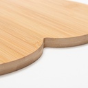 Sublimation Heart Shape Bamboo Cutting Board(25*23.5*1.2cm/9.84&quot;*9.25&quot;)