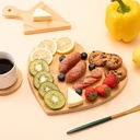 Sublimation Heart Shape Bamboo Cutting Board(25*23.5*1.2cm/9.84&quot;*9.25&quot;)