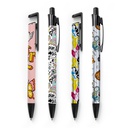 Sublimation Ballpoint Pen with Shrink Wrap (White Alu Cover &amp; Phone Holder)