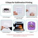 Sublimation Plastic Vinyl Scraper(5.8*6.5cm)