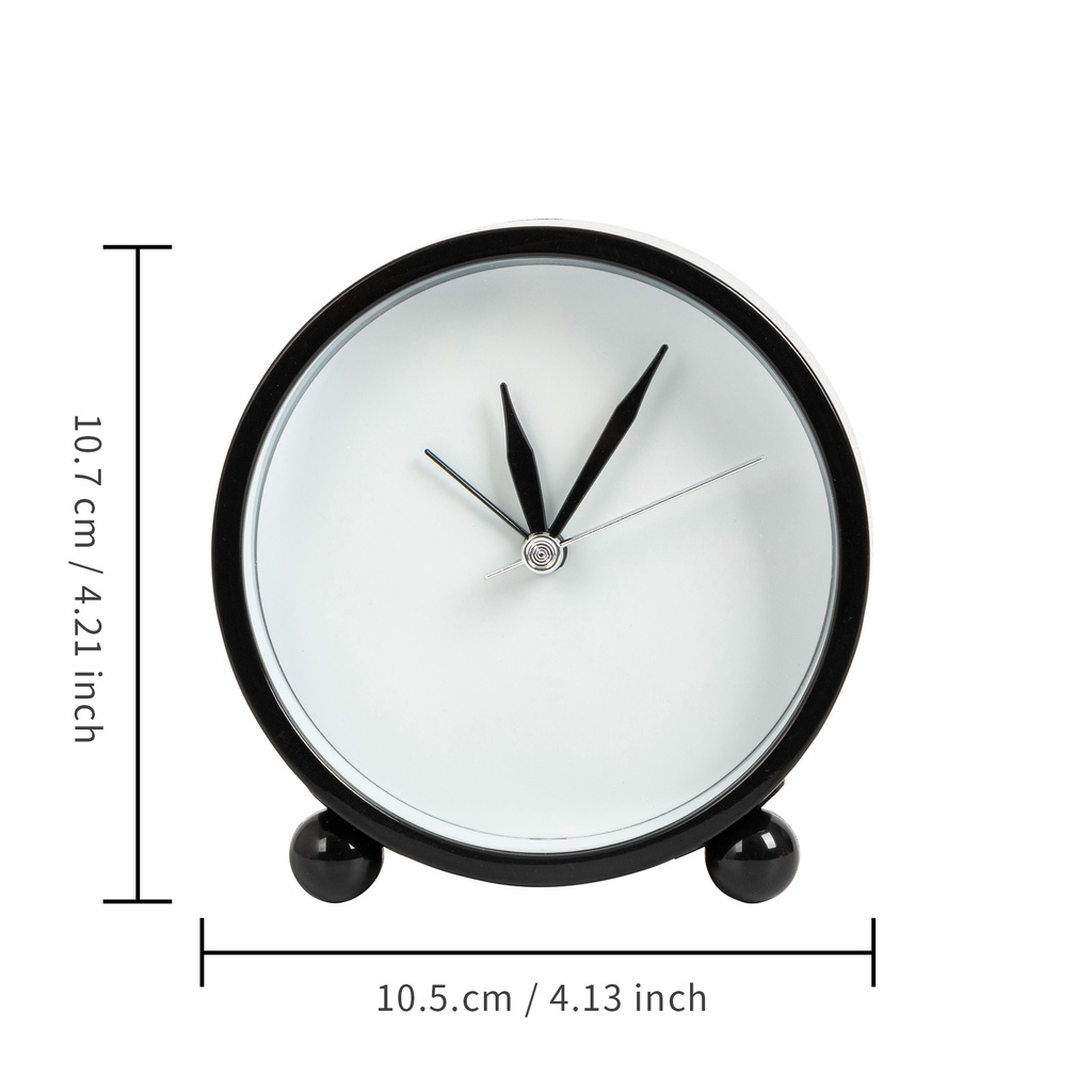 Sublimation Alarm Clock (10.5*10.7*4cm,Black)