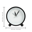 Sublimation Alarm Clock (10.5*10.7*4cm,Black)