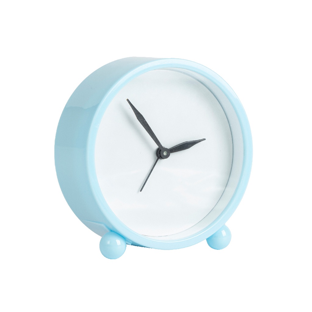 Sublimation Alarm Clock (10.5*10.7*4cm,Light Blue)