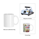 11 oz Sublimation Blank Ceramic Coffee Mug