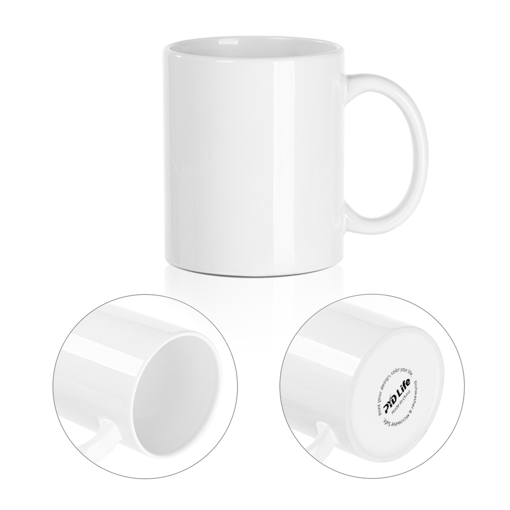 11 oz Sublimation Blank Ceramic Coffee Mug