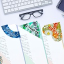 White Sublimation Bookmark (2.8*7cm, PU Leather)