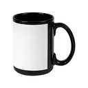 15oz Sublimation Mug Full Color Mug with White Patch