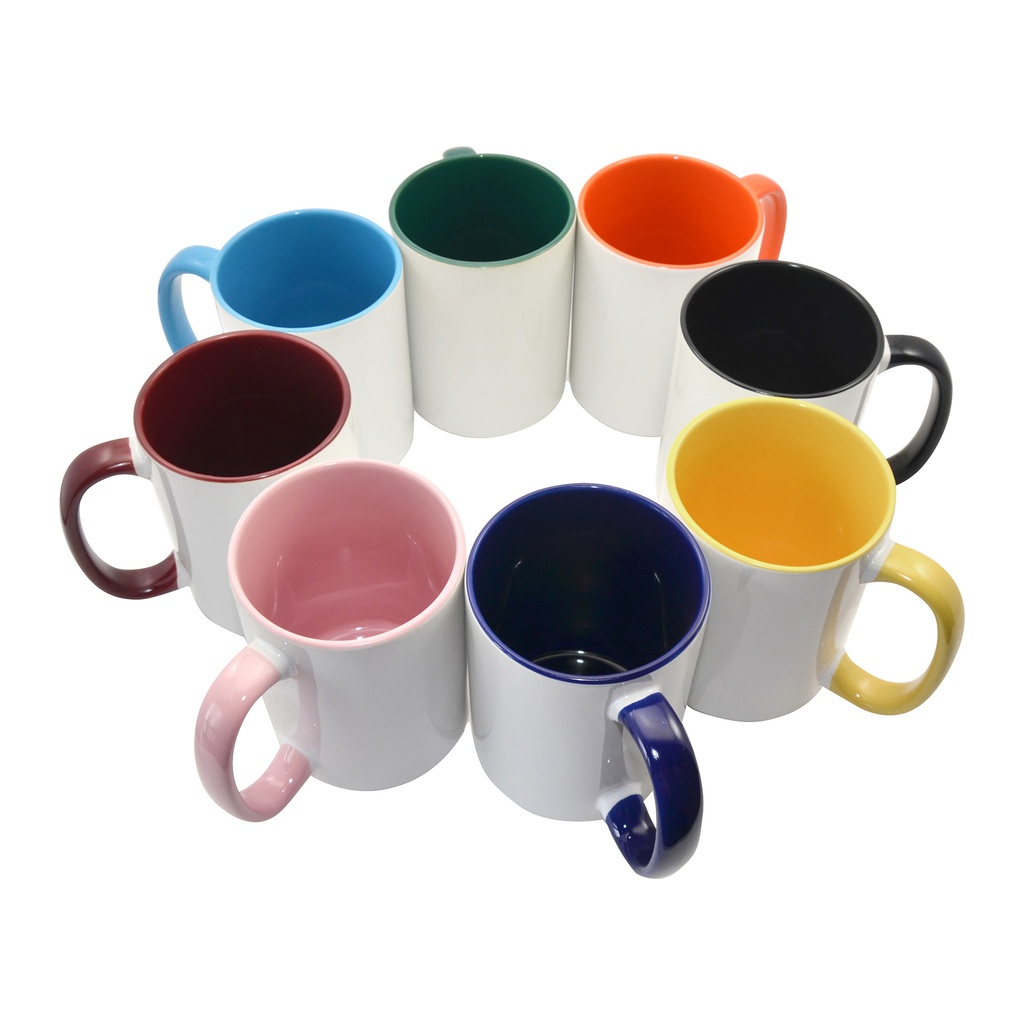  15oz Sublimation Mug  Inner Handle Color Mug