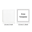 Sublimation Acrylic Blanks Small Decoration Charms Mix