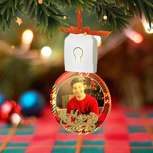 Sublimation Night Light Christmas Hanging Ornaments