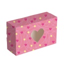 Sublimation Tissue Box (12*20*7cm, Heart Rectangular)