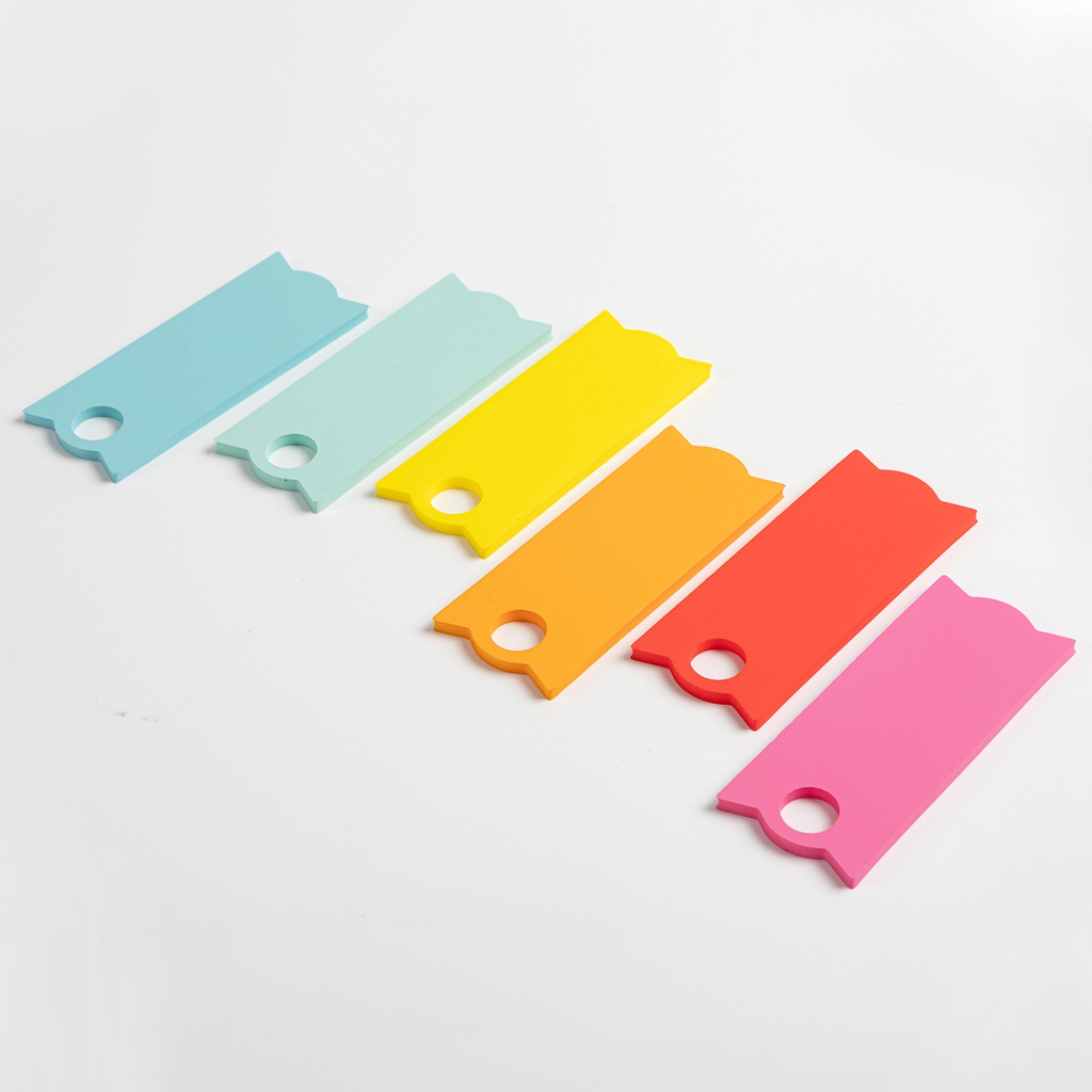 Silicone Name Plates for Stanley 40oz Tumbler (3.3*8*0.3cm,Mint Green)