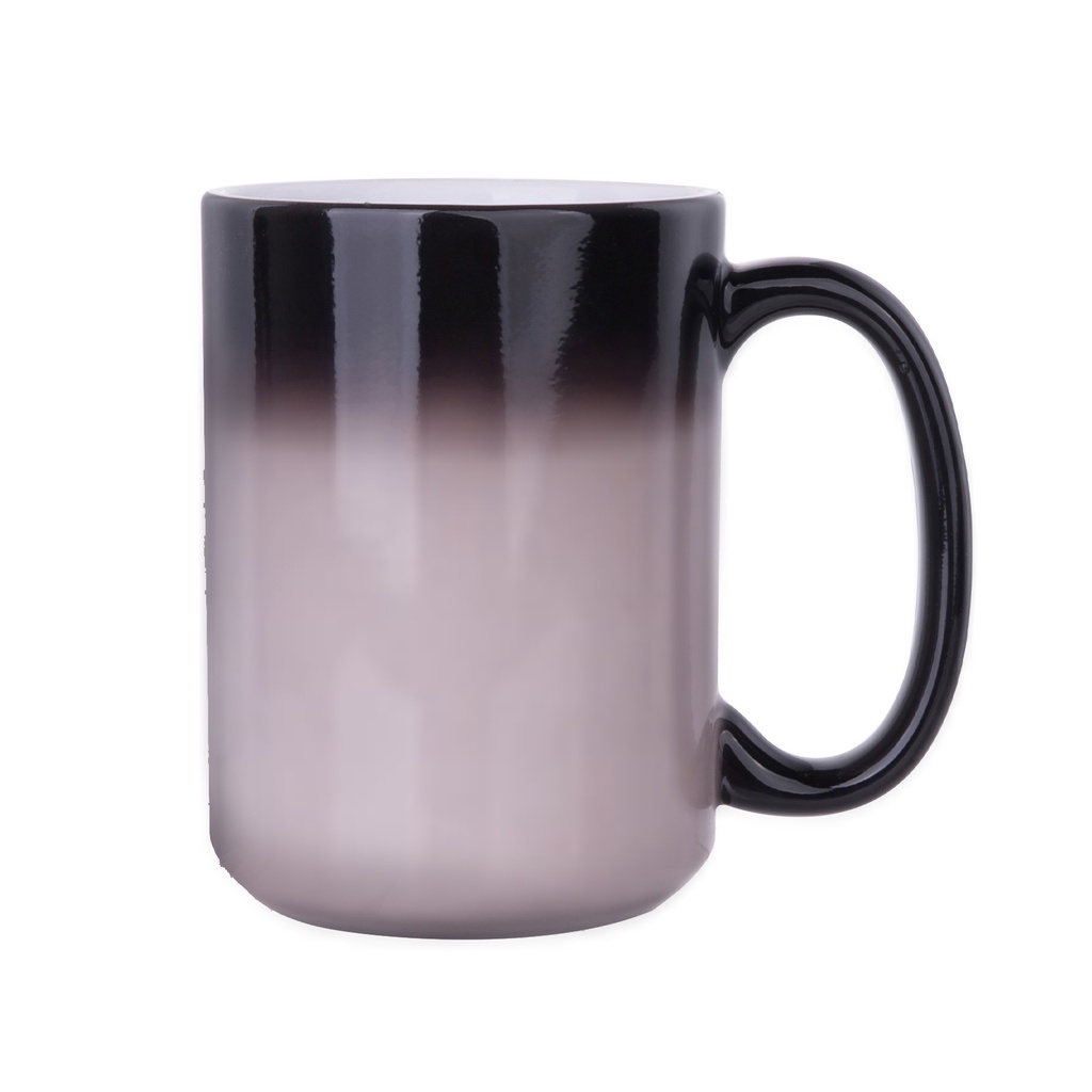 15oz Sublimation Color Changing Mug (Glossy Black)