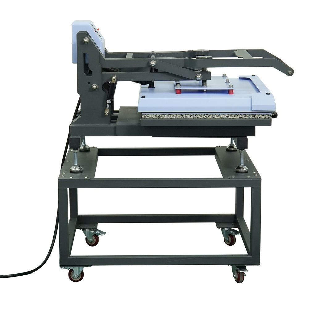 Large Format Flat Heat Press with Drawer (60x80cm,Light Blue)