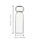 Sublimation Bottle Opener with Magnet (Metal, 2.2*9.5cm)