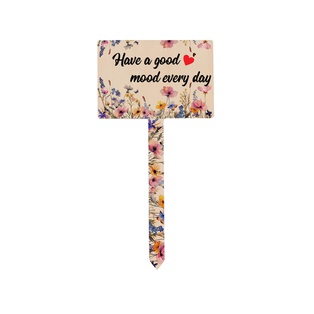 Sublimation Plywood Garden Stake (Rectangle,8.9*17.5cm)