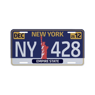 Sublimation License Plate 6"x12"