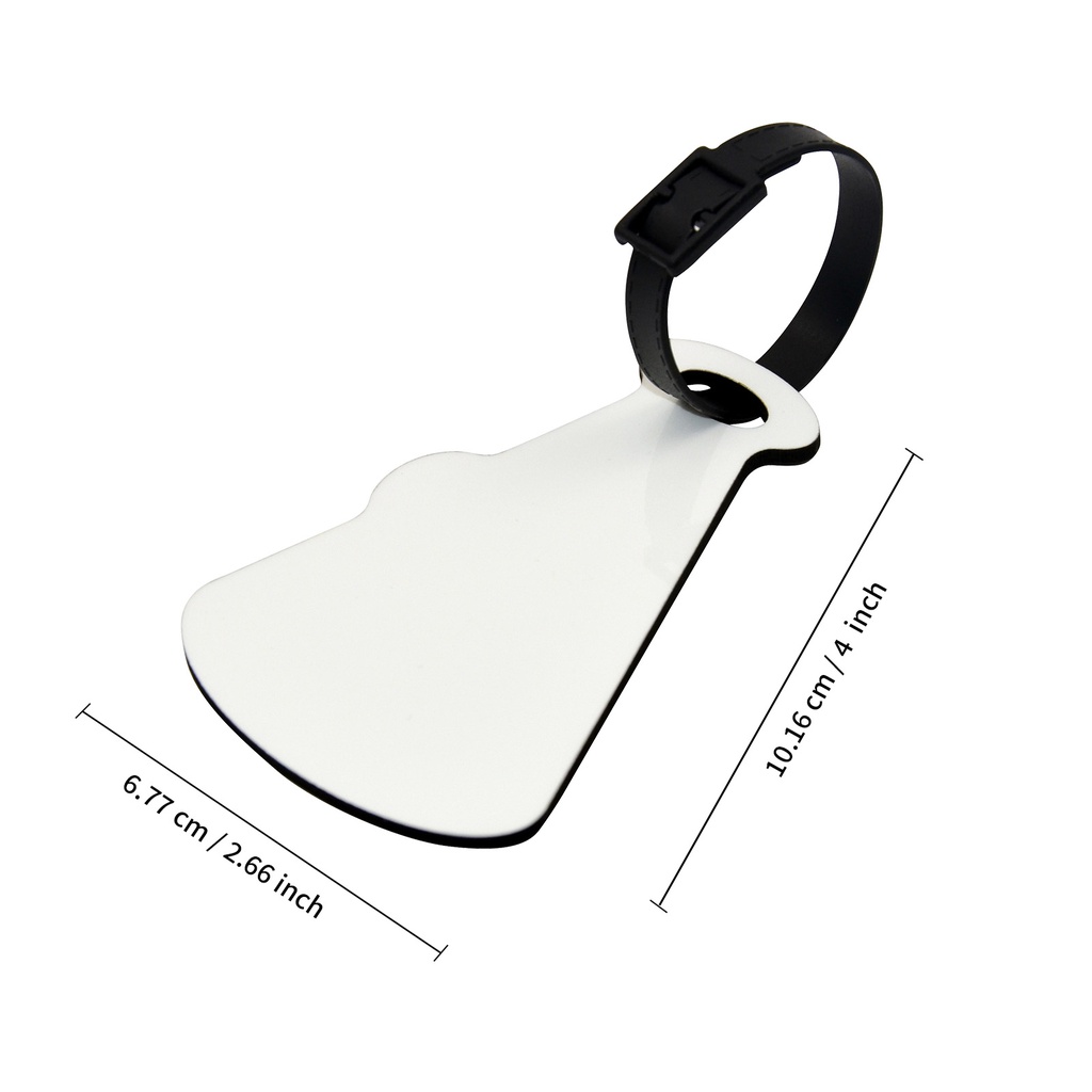 Sublimation Luggage Tag (HB, Trumpet)