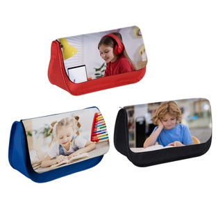 Sublimation Pencil Case (Canvas,Red)