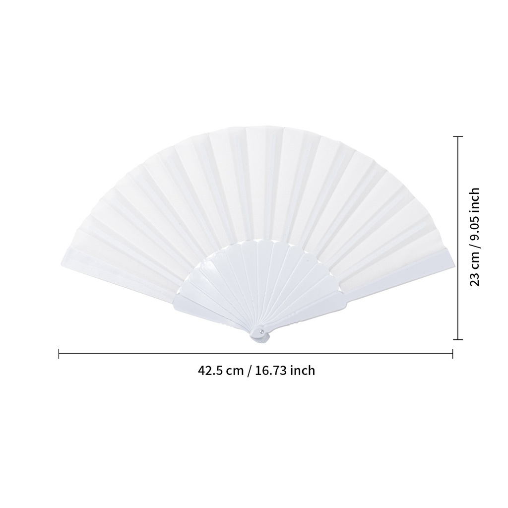 Sublimation Fan (23*42.5cm,White)