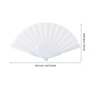 Sublimation Fan (23*42.5cm,White)