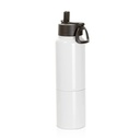 Diversion Safe White 3-in-1 Insulated Water Bottle 17oz, Can cooler and Kids Tumbler 13oz