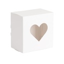 Sublimation Tissue Box (10.2*10.5*6.6cm, Heart Rectangular)