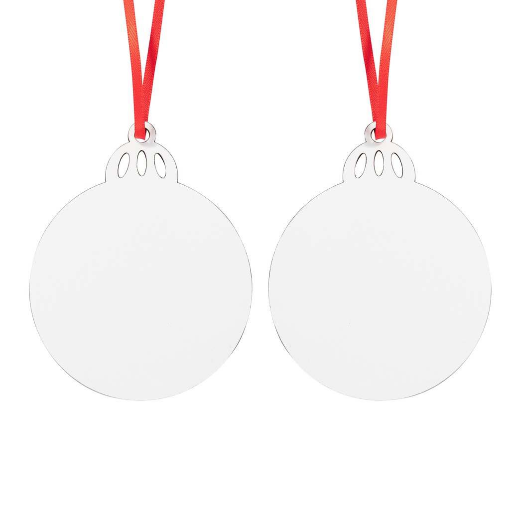 Sublimation Christmas Ornaments Double-sided MDF Hanging Blanks (Crown)