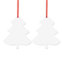 Sublimation Christmas Ornaments Double-sided MDF Hanging Blanks (Tree)