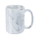 15oz Sublimation Mug Marble Texture (Gray)
