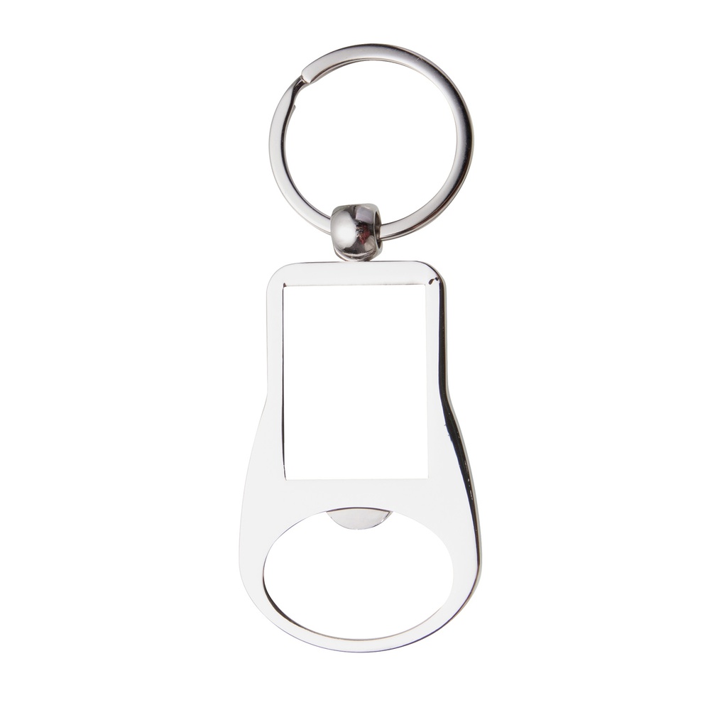 Sublimation Bottle Opener Keyring (Square)