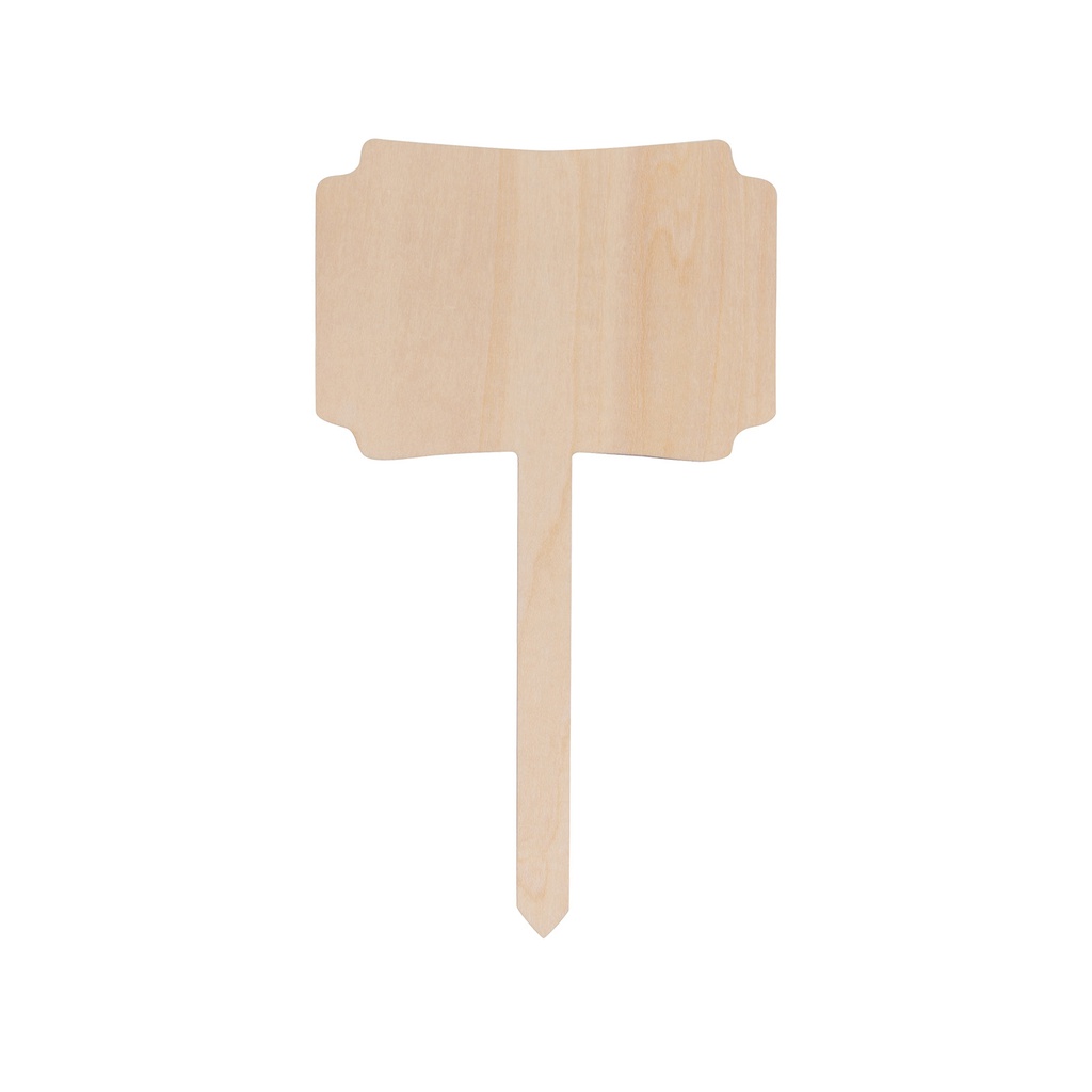 Sublimation Plywood Garden Stake (10*17.5cm)