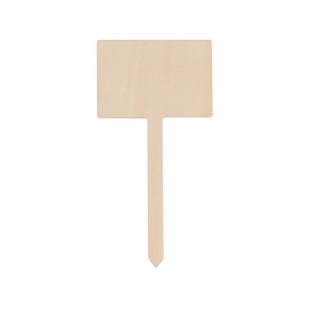 Sublimation Plywood Garden Stake (Rectangle,8.9*17.5cm)