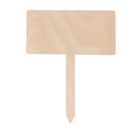 Sublimation Plywood Garden Stake (Rec, 20*25cm)