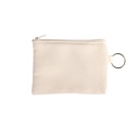 Sublimation Handbag Blank Zippered Coin Purse (Canvas, 12.5*8.5cm)