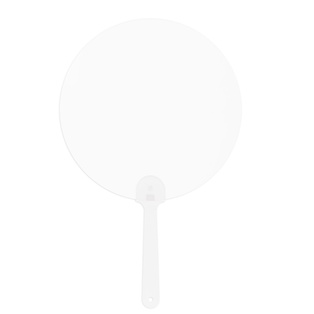 Sublimation PET Handheld Fan (Round,φ17.5*0.04cm)