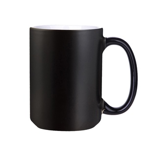 15oz Sublimation Color Changing Mug (Semi-Glossy Black)